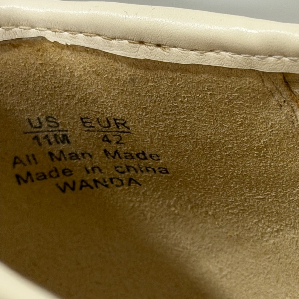 Sam Edelman Cream Woven Pointed Flats - Picture 6 of 6